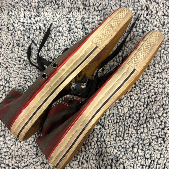 John Varvatos / Chuck Taylor Converse All Star stars n stripes high-tops - Picture 13 of 16